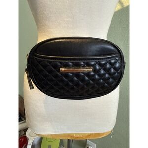 CALL IT SPRING Women's Hilobiscus Belt Bag Black Color